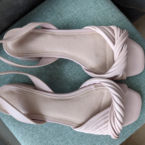 Aldo Nabila light pink flat sandals - Picture 4 of 9